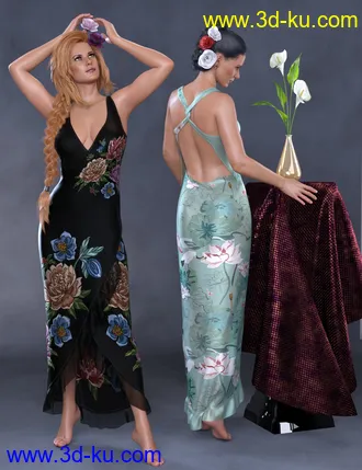 3D打印模型Leisure Time Textures for Floral Fiesta Outfit的图片