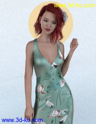 3D打印模型Leisure Time Textures for Floral Fiesta Outfit的图片