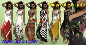 3D打印模型Leisure Time Textures for Floral Fiesta Outfit的图片