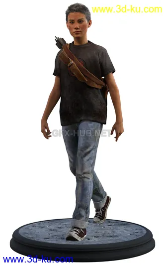 3D打印模型Lev TLOU2 in Daz G8F的图片