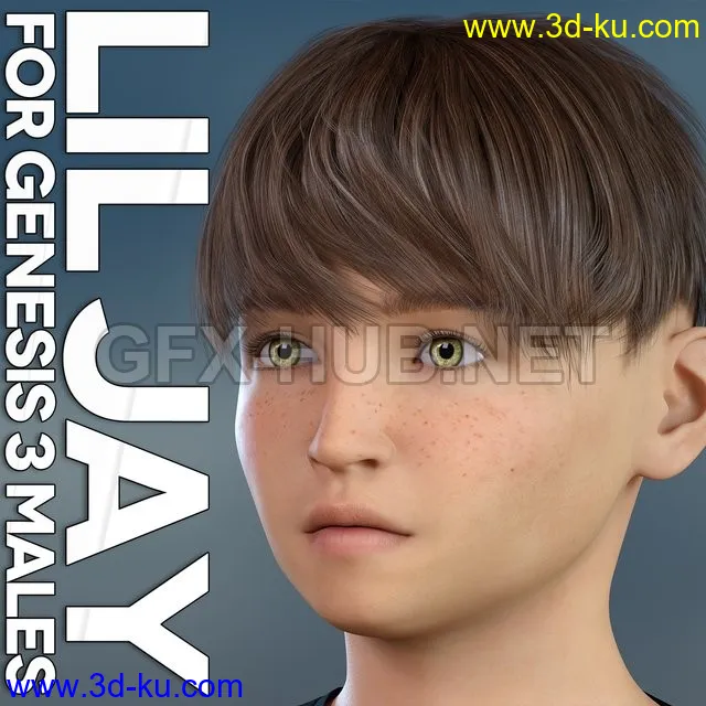 Lil Jay for Genesis 3 Males模型的图片1