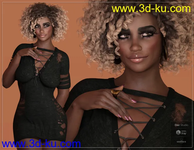 LIL-Shantrea for Genesis 8 Female模型的图片2