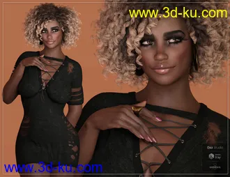3D打印模型LIL-Shantrea for Genesis 8 Female的图片