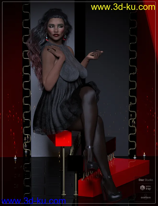 LIL-Shantrea for Genesis 8 Female模型的图片10