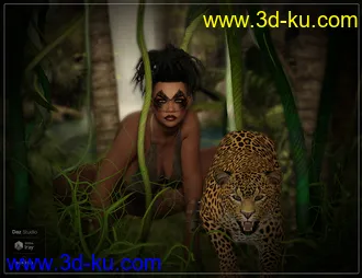 3D打印模型LIL-Shantrea for Genesis 8 Female的图片