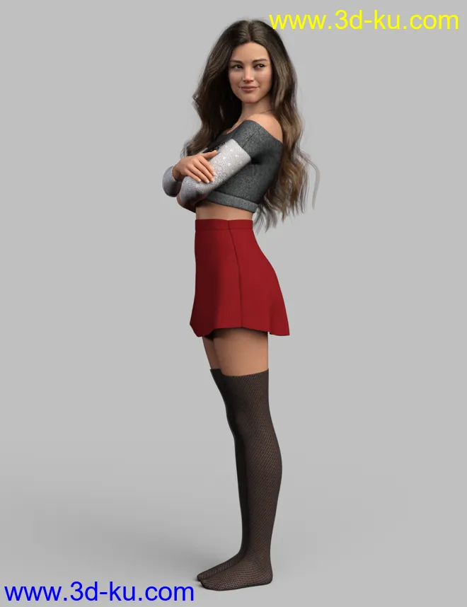 Lily HD for Genesis 8.1 Female模型的图片2