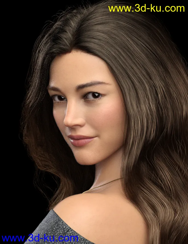 Lily HD for Genesis 8.1 Female模型的图片5