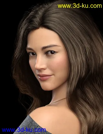 3D打印模型Lily HD for Genesis 8.1 Female的图片