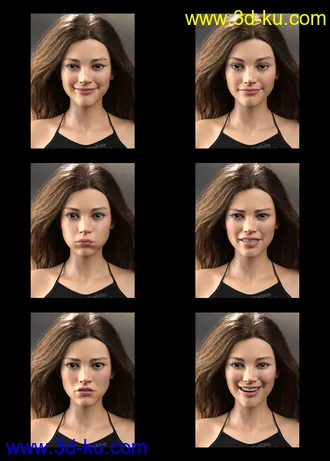 3D打印模型Lily HD for Genesis 8.1 Female的图片