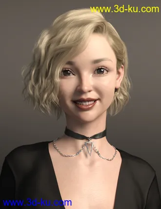 3D打印模型Lin and Expressions for Genesis 8.1 Female的图片