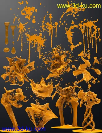 3D打印模型Liquid Pack的图片