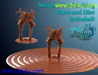 3D打印模型Liquid Pack的图片