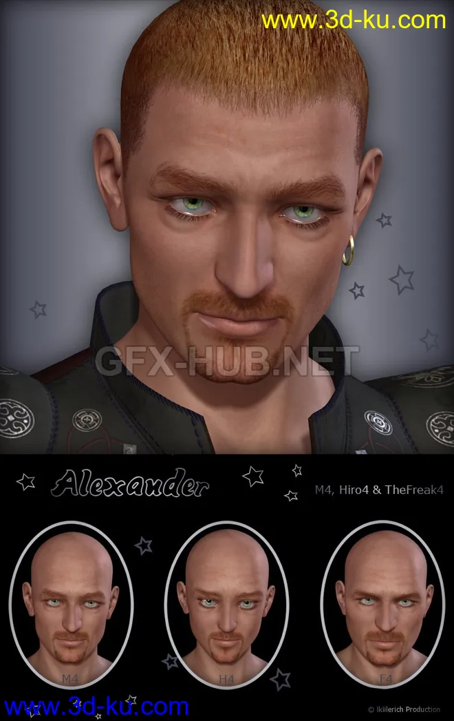 LK-Alexander for M4 H4 F4模型的图片1