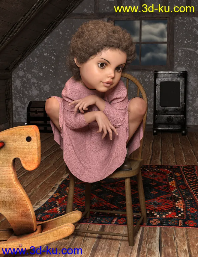Lora and Lorel for Genesis 8 and 8.1 Female模型的图片7