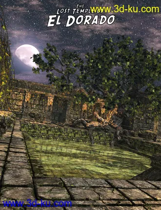 3D打印模型Lost Temples - El Dorado的图片