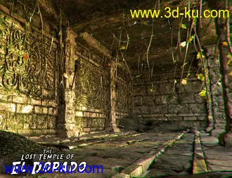 3D打印模型Lost Temples - El Dorado的图片