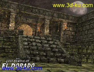 3D打印模型Lost Temples - El Dorado的图片