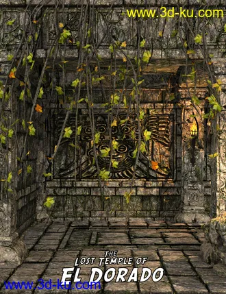 3D打印模型Lost Temples - El Dorado的图片