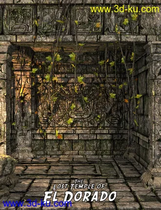 3D打印模型Lost Temples - El Dorado的图片