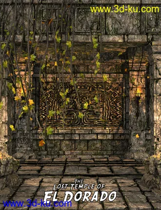 3D打印模型Lost Temples - El Dorado的图片