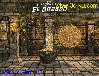 3D打印模型Lost Temples - El Dorado的图片