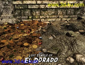 3D打印模型Lost Temples - El Dorado的图片