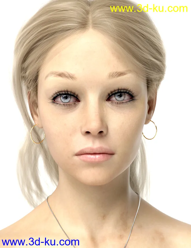 Ludovica HD For Genesis 8 Female模型的图片1