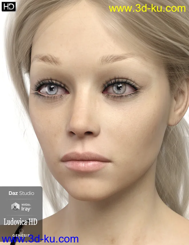 Ludovica HD For Genesis 8 Female模型的图片5