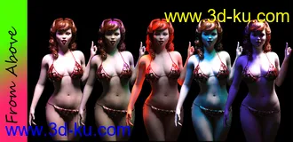 3D打印模型Luminosity Drama Iray Mesh Lighting System for Dramatic Lights and Shadows的图片