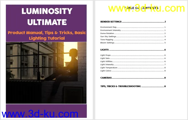 Luminosity Ultimate - Comprehensive Iray Lighting System模型的图片16