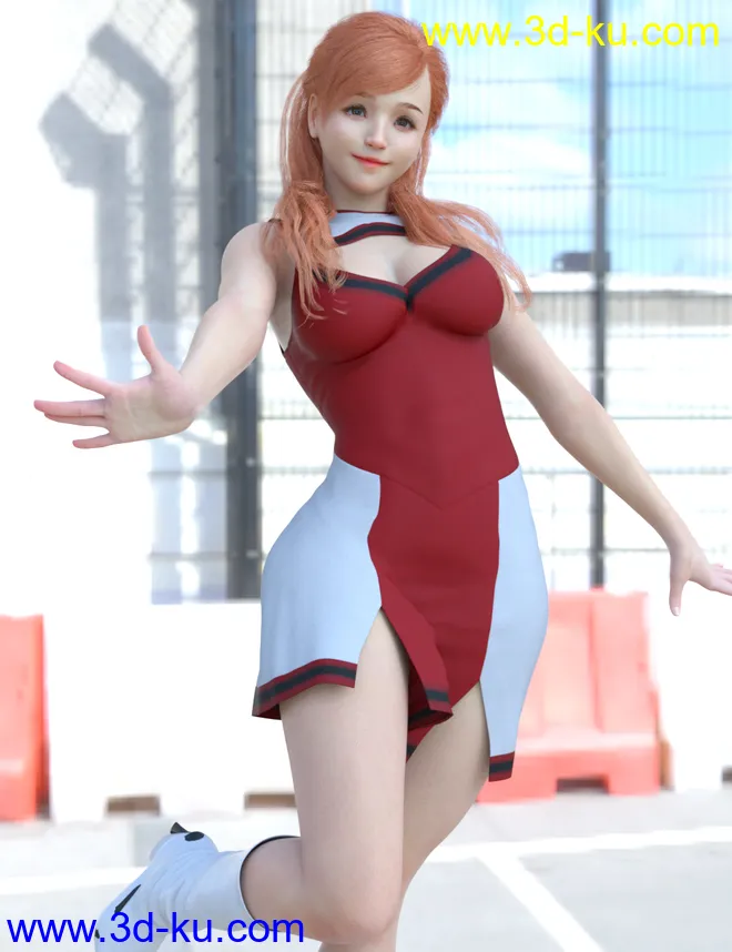 Lurys with Expressions and Hair with dForce for Genesis 8.1 Female模型的图片4