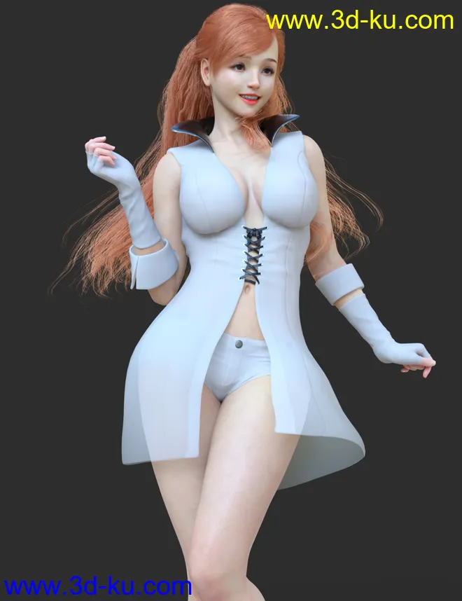 Lurys with Expressions and Hair with dForce for Genesis 8.1 Female模型的图片10