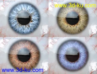 3D打印模型Macro Eyes for Iray Bundle的图片