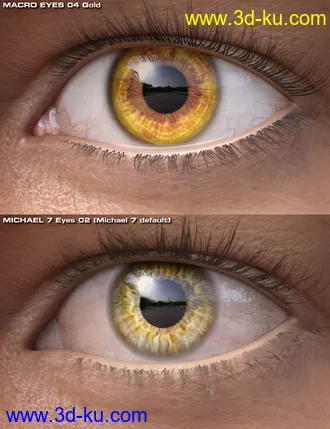 3D打印模型Macro Eyes for Iray Bundle的图片