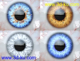 Macro Eyes for Iray Bundle模型的图片16