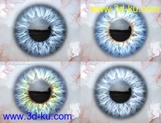 3D打印模型Macro Eyes for Iray Bundle的图片