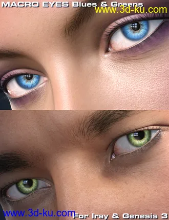 Macro Eyes for Iray Bundle模型的图片18