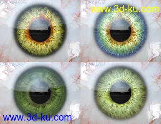 3D打印模型Macro Eyes for Iray Bundle的图片