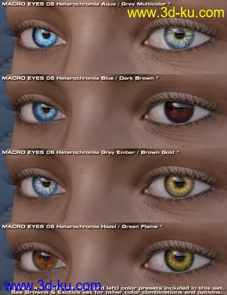 Macro Eyes for Iray Bundle模型的图片23