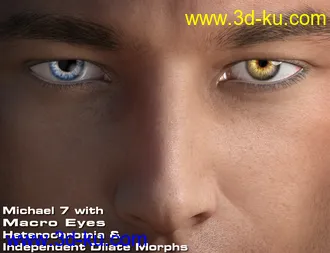 3D打印模型Macro Eyes for Iray Bundle的图片