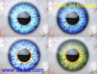 Macro Eyes for Iray Bundle模型的图片33