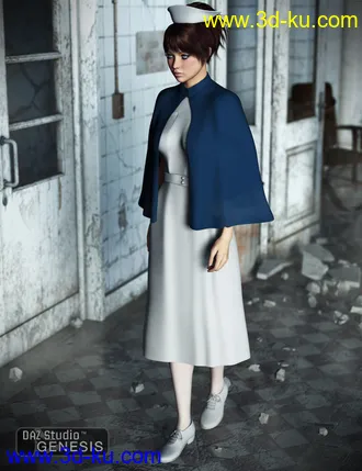 3D打印模型Mad Nurse for Genesis 2 Female(s)的图片