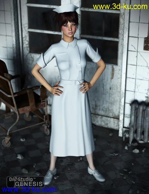Mad Nurse for Genesis 2 Female(s)模型的图片3