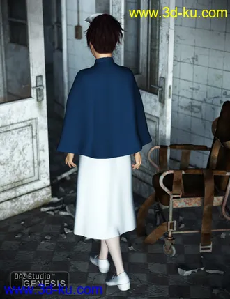 3D打印模型Mad Nurse for Genesis 2 Female(s)的图片