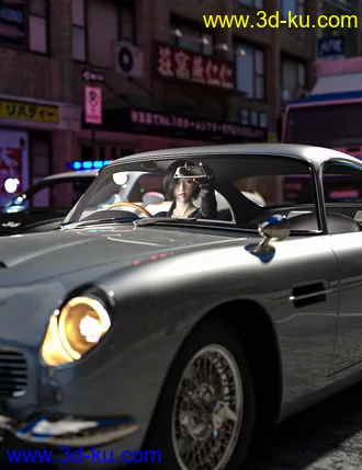 3D打印模型Majestic GT Poses for Genesis 8的图片