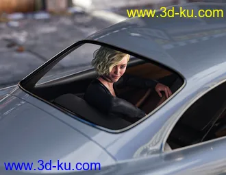 3D打印模型Majestic GT Poses for Genesis 8的图片