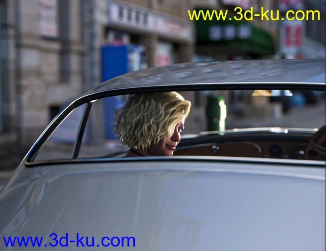 Majestic GT Poses for Genesis 8模型的图片8