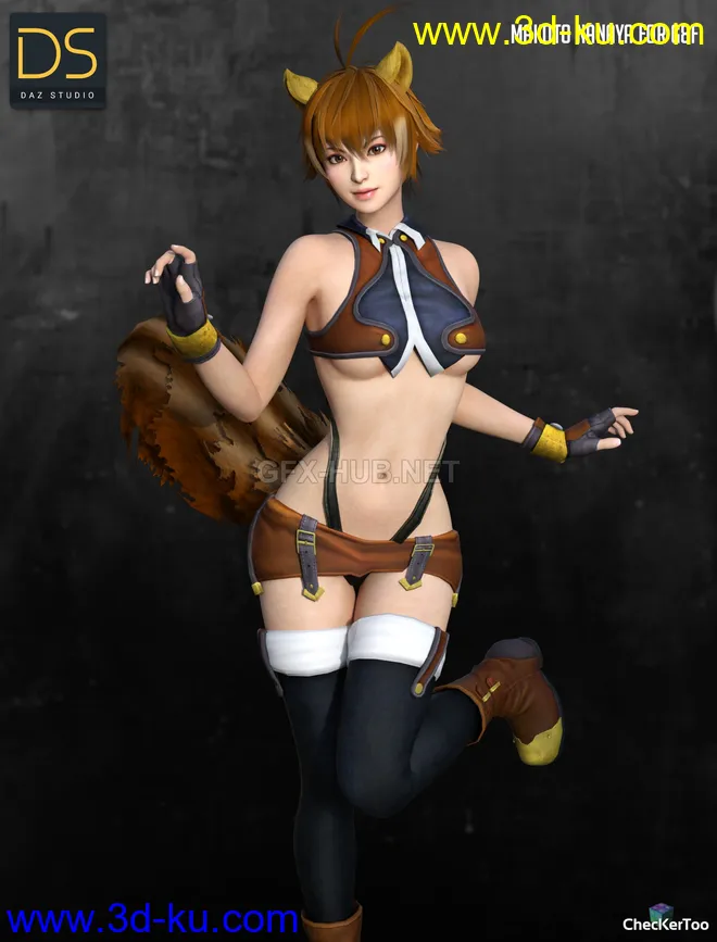 Makoto Nanaya For G8F模型的图片1