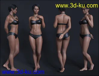 3D打印模型Manette for Genesis 8 Female的图片