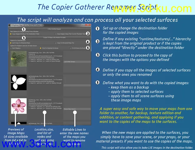 Maps Copier Gatherer Renamer模型的图片2
